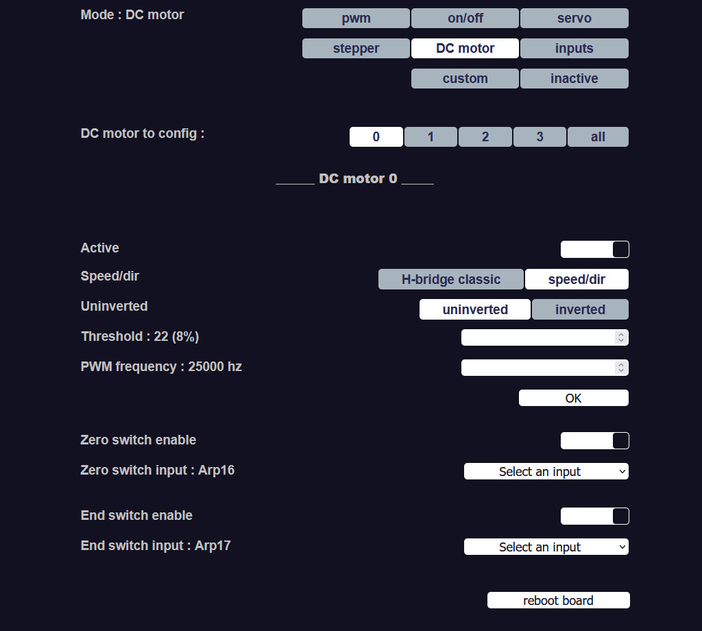 DC motor page