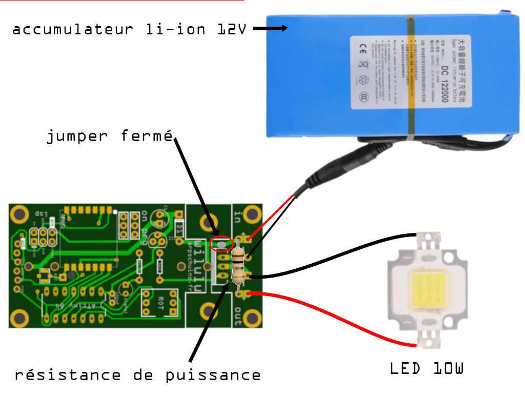 wilulu et LED COB 10w