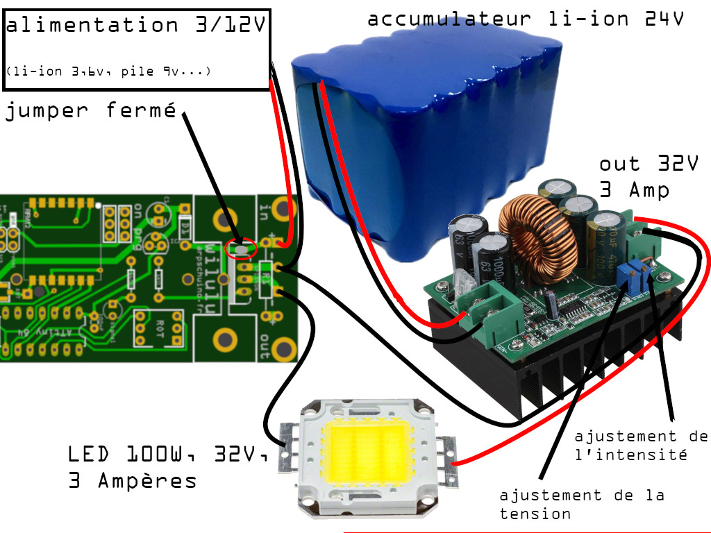 wilulu et led 100W